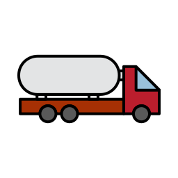 Tanker truck icon