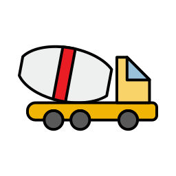 camion malaxeur Icône