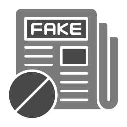 Fake news icon