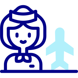 Стюардесса иконка