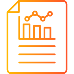 gráfico de barras icono