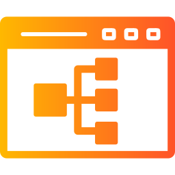 diagrama de flujo icono