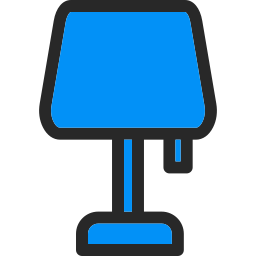 Table lamp icon