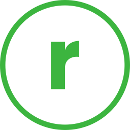 Letter r icon