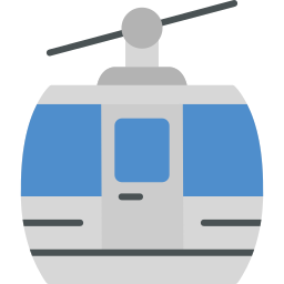 Cable car cabin icon