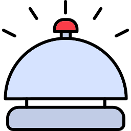 Desk bell icon