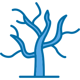 Dry tree icon