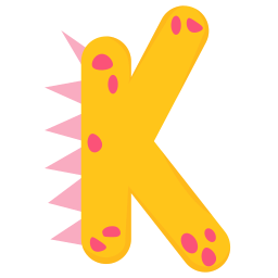 Letter k icon