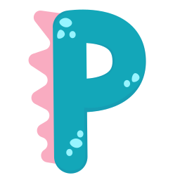 文字p icon