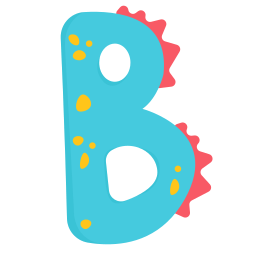 letter b icoon