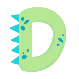 Letter d icon