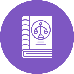 Law book icon