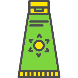 crême solaire Icône