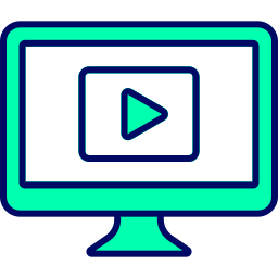 contenuti video icona