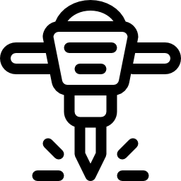 martello idraulico icona