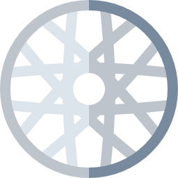 Spoke wheel icon