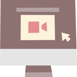 Online presentation icon
