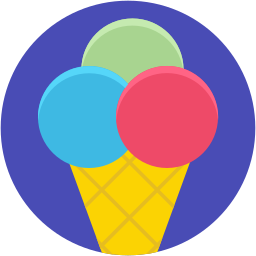 Ice cream cone icon