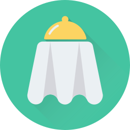 Dinner table icon