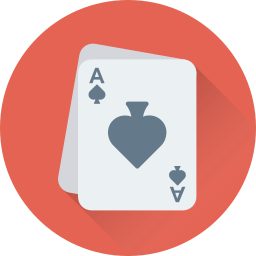 carte da poker icona