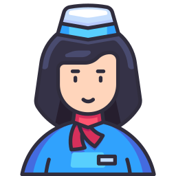 Air hostess icon