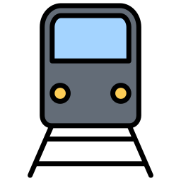 Electric train icon