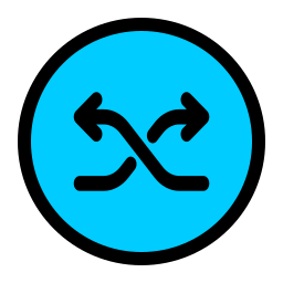 dwukierunkowy ikona