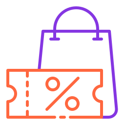 coupon de réduction Icône