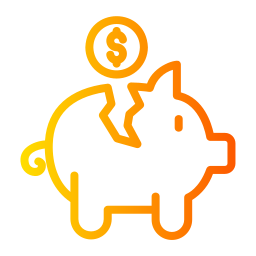 Piggy bank icon