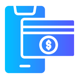 Cashless payment icon