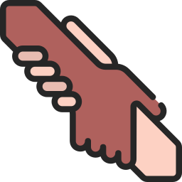 Helping hand icon