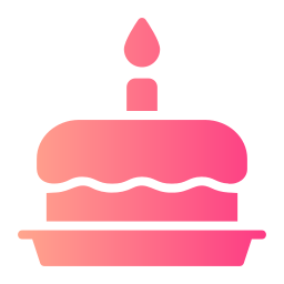 bolo de aniversário Ícone
