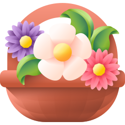 꽃 바구니 icon