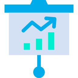 gráfico de barras icono