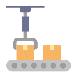 Factory machine icon
