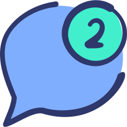 Incoming message icon