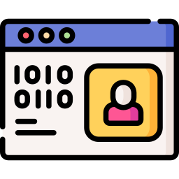 datos encriptados icono