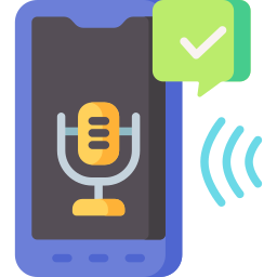 Voice recognition icon