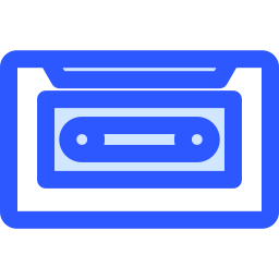 cinta de casete icono