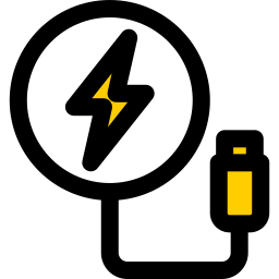 cargador inalámbrico icono