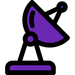 Satellite dish icon