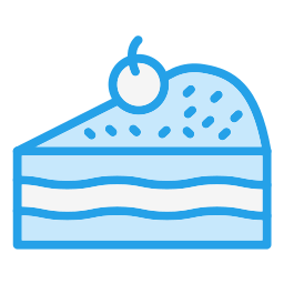 Cake piece icon