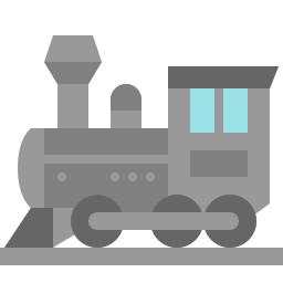 lokomotywa parowa ikona