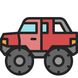 Monster truck icon