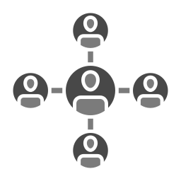 Organization chart icon