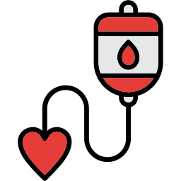 Blood donation icon