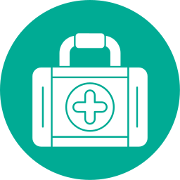 First aid kit icon