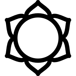 hinduistyczny lotos ikona