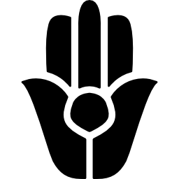 buddyzm znak ręki ikona