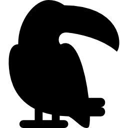 gros toucan Icône